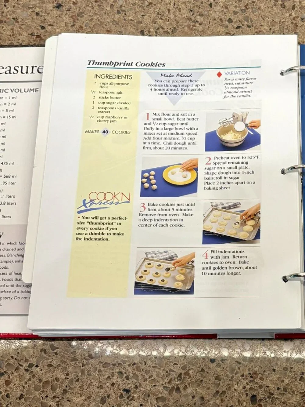 The Best of Everyday Cooking 3-Ring Binder Cookbook - Hardcover Book